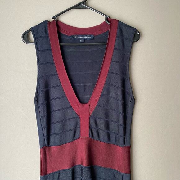French Connection sz‎ 8 body con sheath wiggle dress - Picture 2 of 8